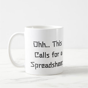 Mug Ohh Cela Nécessite une Feuille de Calcul, Héros Ex