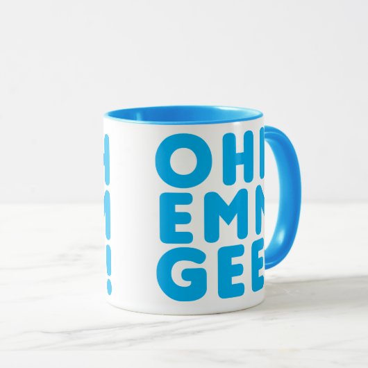 Mug Ohh Emm Gee ! (Devant droit)