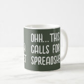 Mug Ohh this calls for a Spreadsheet, Funny Accountant (Devant droit)