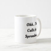 Mug Ohh This Calls for a Spreadsheet, Funny Intern (Devant droit)