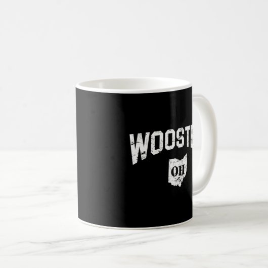 Mug Ohio en bois (Devant droit)