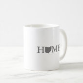 Mug Ohio HOME State Word Art (Devant droit)