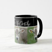Mug Ohio Jersey Photo de vache (Devant droit)