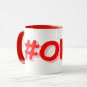 Mug "#Ohio" Joli Design. Commandez dès maintenant (Devant gauche)