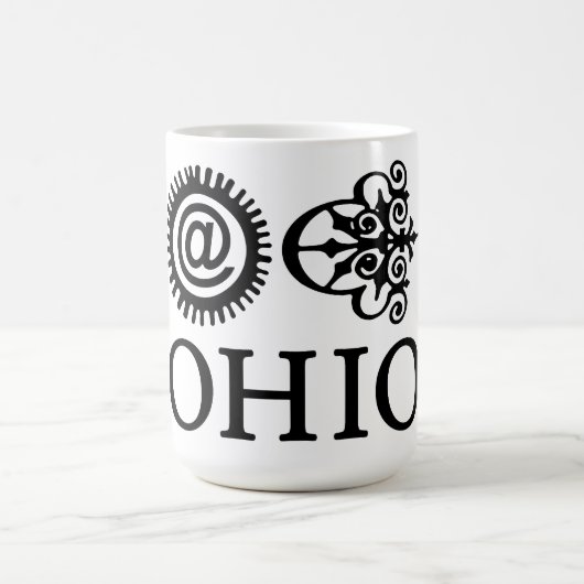 Mug Ohio MuGlyph (Centre)