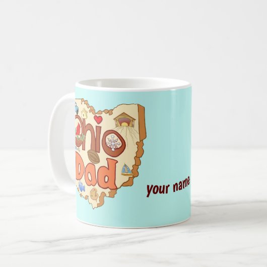 Mug Ohio Papa (Devant gauche)