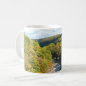 Mug Ohiopyle River à l'automne I Pennsylvanie Automne (Devant gauche)