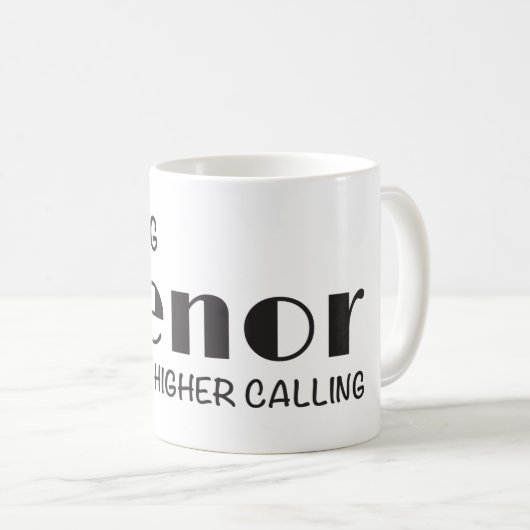 Mug OHSChoir Sing Tenor (Devant droit)