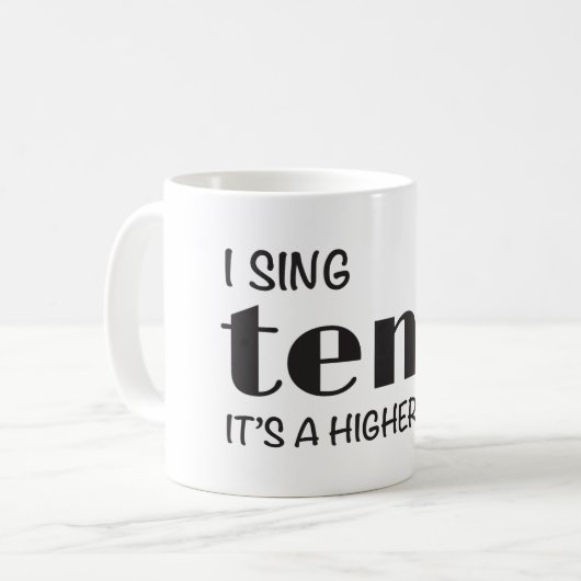 Mug OHSChoir Sing Tenor (Devant gauche)