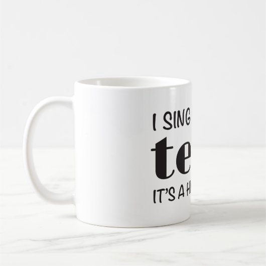 Mug OHSChoir Sing Tenor (Gauche)