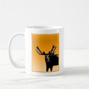 Mug Oie au coucher du soleil - Art original de la faun