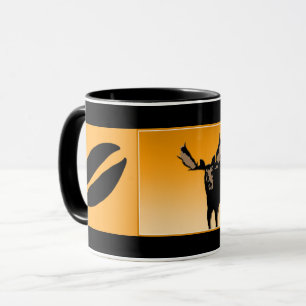 Mug Oie au coucher du soleil - Art original de la faun
