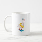 Mug Oie blanche en snorkeling (Gauche)