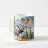Mug Oie dans le paysage montagneux d'automne (Devant gauche)