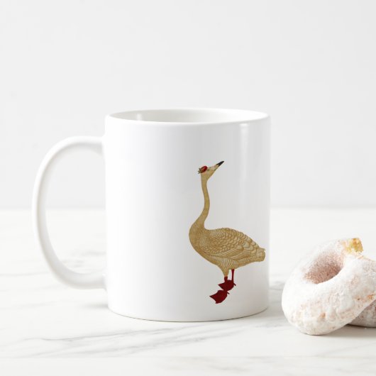 MUG OIE DE LA LIVRAISON DE NOËL (Avec donut)