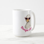 Mug Oie de luxe - Oie glamour drôle (Devant droit)