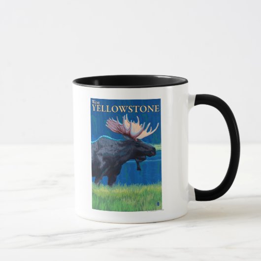 Mug Oie de nuit - West Yellowstone, Montana (Droite)