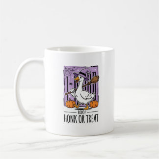 Mug Oie de sorcière de Halloween Honk ou Treat