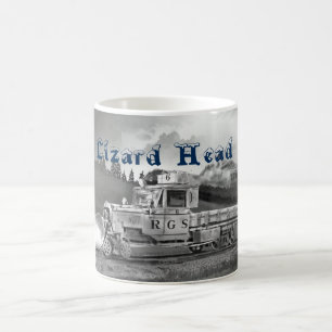 Mug Oie de travail au passage de tête de lézard