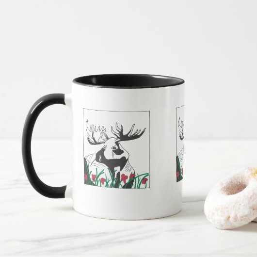 Mug Oie des bois (Avec donut)