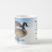 Mug Oie du Canada Matthieu 6:26 KJV (Centre)