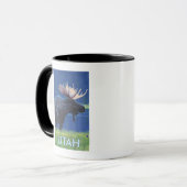 Mug Oie en clair de luneUtah (Devant gauche)