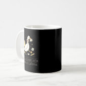 Mug Oie idiote a mangé les plans de leçon professeur r (Devant gauche)