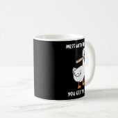 Mug Oie Mess Avec Le Miel Obtenez Le Bonk Mème Drôle H (Devant droit)