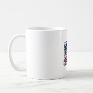 Mug Oie Patriotique USA Vintage Quatrième Juillet Chem