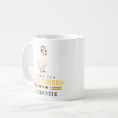 Mug Oie personnalisée Dispatch 911 avec casque (Devant gauche)