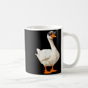 Mug Oie ridicule canard portant des lunettes de soleil