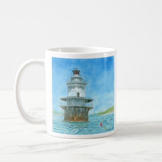 Mug Oie Rocks Aquarelle claire (Gauche)