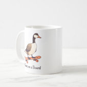 Mug Oie sur un conseil (Devant gauche)