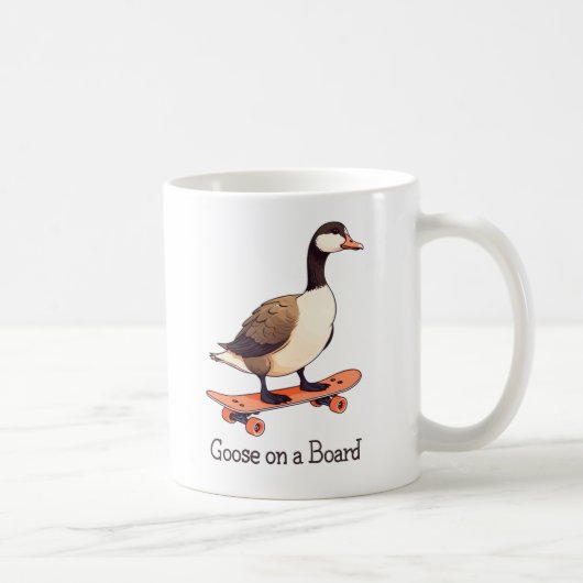 Mug Oie sur un conseil (Droite)