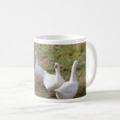 Mug Oies blanches (Devant droit)