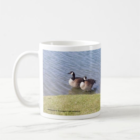 Mug Oies canadiennes le long de la rivière d'Ottawa (Gauche)