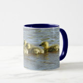 Mug Oies du Canada, oisons, poussins (Devant droit)