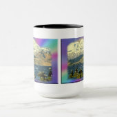 Mug Oies empereur sur la baie Chiniak près de Chiniak, (Centre)