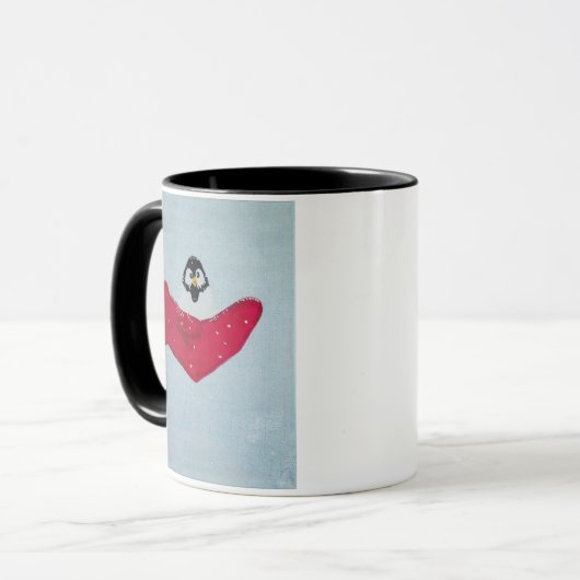 Mug Oiseau à Mitten (Devant gauche)
