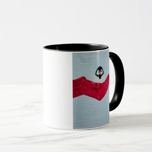 Mug Oiseau à Mitten (Devant droit)