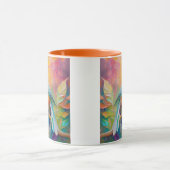 Mug Oiseau à poitrine rouge à bec rose (Centre)