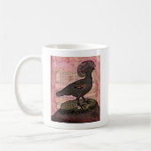 Mug Oiseau à tête vintage (Gauche)
