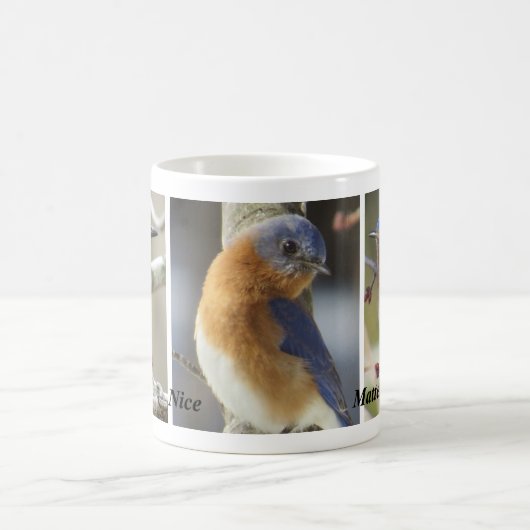 Mug Oiseau bleu (Centre)