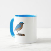 Mug Oiseau bleu (Devant gauche)