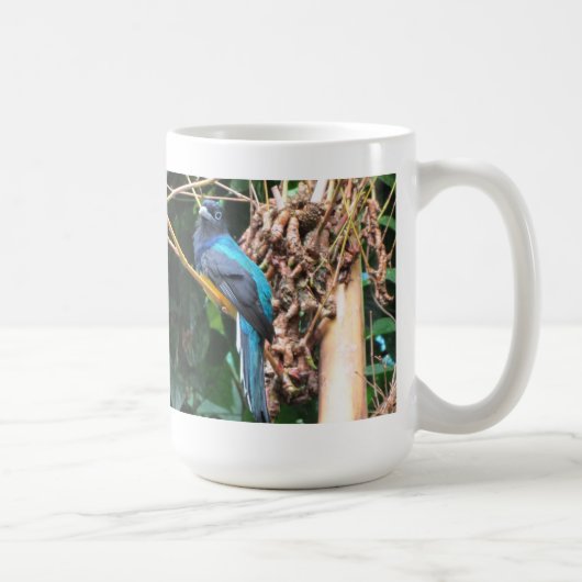 Mug Oiseau bleu à longue queue (Droite)
