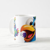 Mug Oiseau Bleu BirdieBird (Devant gauche)