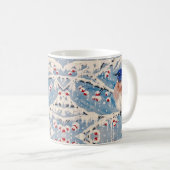 Mug Oiseau bleu d'hiver (Devant droit)