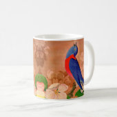 Mug oiseau bleu du bonheur (Devant droit)