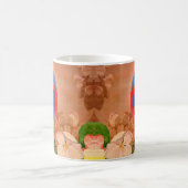 Mug oiseau bleu du bonheur (Centre)