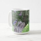 Mug Oiseau bleu du bonheur (Devant gauche)